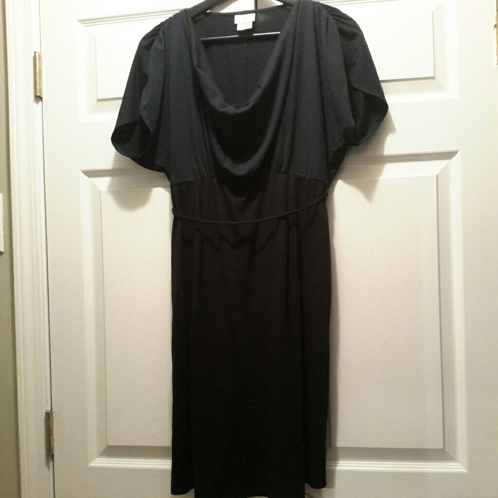 Oh Baby by Motherhood Dress (Navy Blue) K-15
